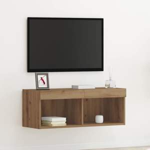 Zestaw szafek RTV 80 x 30 x 30 cm dąb artisan