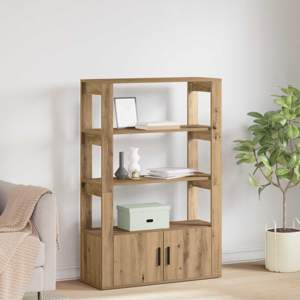 Bufet dąb artisan 30 x 80 x 119,5 cm Drewno inżynieryjne