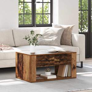 Stolik kawowy Stare drewno 80 x 50 x 40 cm Drewno inżynieryjne