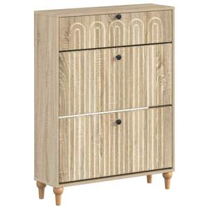 Szafka na buty ALKMAAR 78 x 24 x 103 cm Drewno inżynieryjne