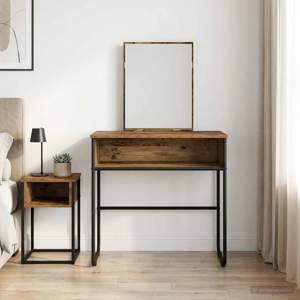 Toaletka Stare drewno 81 x 40 x 131 cm Drewno inżynieryjne