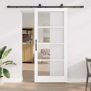 Drzwi przesuwne ORKDAL Biały 93 x 211 cm