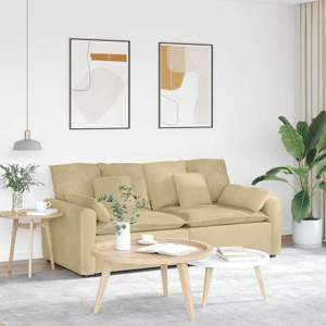 Sofa modułowa z poduszkami, szarozielona