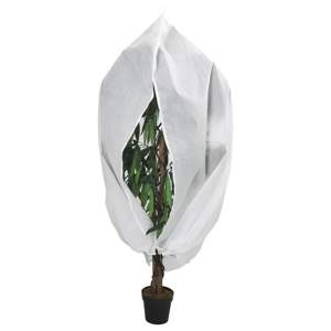 Kaptur ochronny na rośliny, z suwakiem, 70 g/m², 2,36x2 m