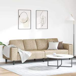 Sofa do salonu Jasnoszary 250 x 77 x 76 cm