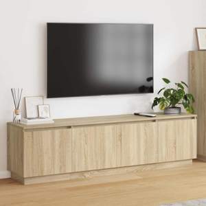 Szafka pod telewizor 180 x 38 x 49 cm Dąb Sonoma