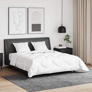 Zestaw kołder z poduszką 3 szt. Biały Pióra down