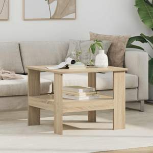 Stolik kawowy Dąb Sonoma 57 x 55 x 45 cm Drewno inżynieryjne