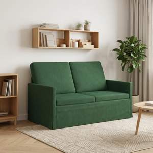 Sofa dwuosobowa Zielony dżungli 130 x 81 x 82 cm