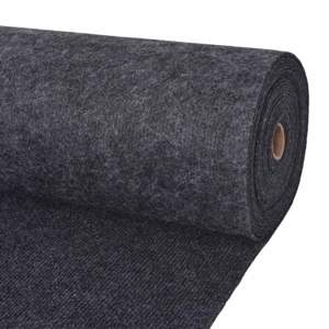 Dywan antracytowy 1,2 x 15 m Poliester