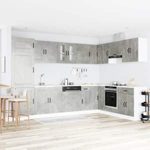 Szafka kuchenna Kalmar Betonowy szary 80 x 46 x 81,5 cm