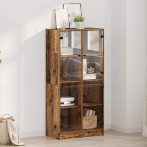 Highboard Stare drewno 68 x 37 x 142 cm Drewno inżynieryjne
