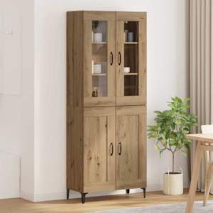 Highboard Dąb rzemieślniczy 69,5 x 34 x 180 cm