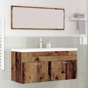 Szafka Łazienkowa Stare drewno 100 x 38,5 x 46 cm