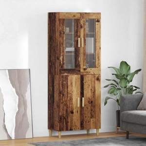 Highboard Stare drewno 69,5 x 34 x 180 cm