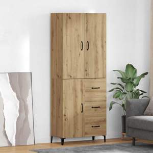 Highboard Dąb rzemieślniczy 69,5 x 34 x 180 cm