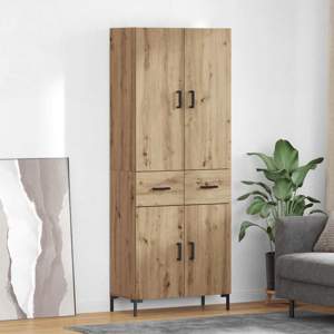 Highboard Dąb rzemieślniczy 69,5 x 34 x 180 cm