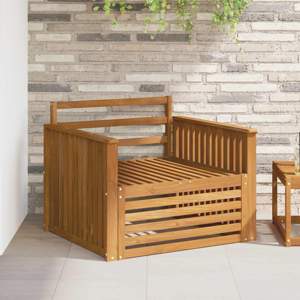 2 szt. Sofa na zewnątrz naturalny