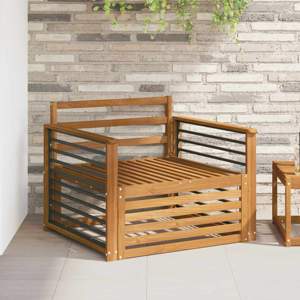 2 szt. Sofa na zewnątrz naturalny