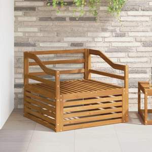 Sofa na zewnątrz naturalny