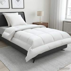 Zestaw kołdry i poduszek 3 szt. 155x220 cm Lato 140 GSM Wełna
