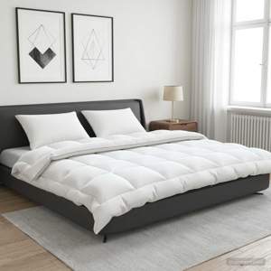 Zestaw kołdry i poduszek 3 szt. 220x260 cm 4 pory roku 350 GSM