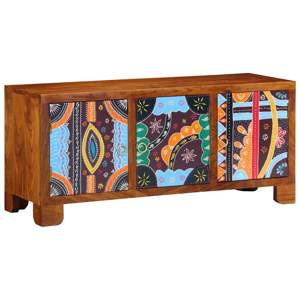 Ławka na buty Miodowy brąz 100 x 35 x 45 cm Drewno Akacjowe