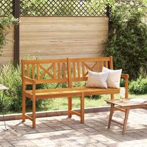Ławka ogrodowa naturalny 150 x 56 x 90 cm Lite Drewno Akacji