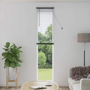 Żaluzja wenecka Srebrnoszary 213 x 50 cm 25 mm PVC