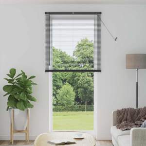 Żaluzja wenecka Srebrnoszary 213 x 100 cm 25 mm PVC