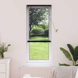Żaluzja wenecka Czarny 150 x 60 cm 25 mm PVC