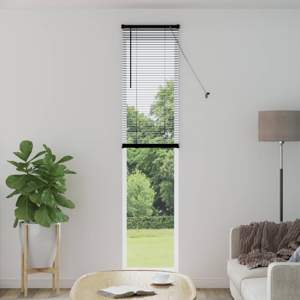 Żaluzja wenecka Czarny 213 x 40 cm 25 mm PVC