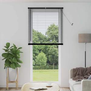 Żaluzja wenecka Czarny 213 x 90 cm 25 mm PVC