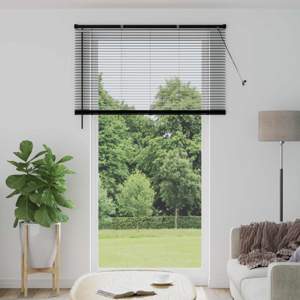 Żaluzja wenecka Czarny 213 x 130 cm 25 mm PVC