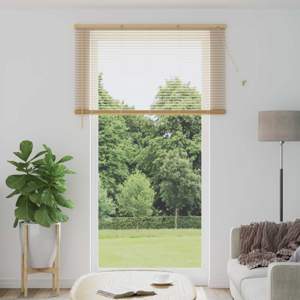 Żaluzja wenecka Jasnobrązowy ze wzorem 213 x 130 cm 25 mm PVC