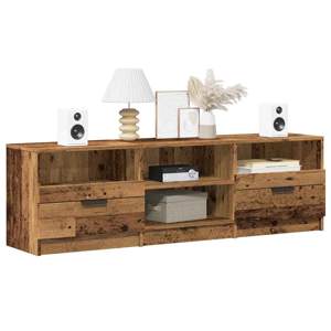 [856852] Szafka pod telewizor, stare drewno, 150x33,5x45 cm