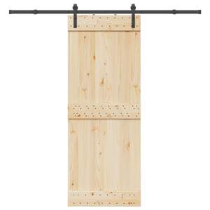 [4009711] System do montażu drzwi przesuwnych, 213,5 cm, stal, czarny