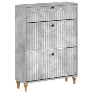 [896218] Szafka na buty ALKMAAR 78 x 24 x 103 cm Drewno inżynieryjne
