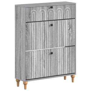 [896221] Szafka na buty ALKMAAR 78 x 24 x 103 cm Drewno inżynieryjne