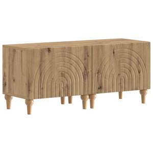 [896244] Szafka pod telewizor Dąb artisan Drewno inżynieryjne