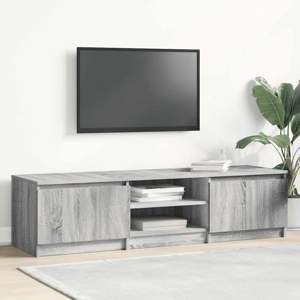 [815358] Szafka pod telewizor, szary dąb sonoma, 140x40x35,5 cm