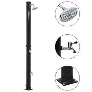 [92310] Prysznic solarny, czarny, 220 cm, 20 L