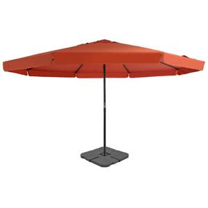 [276326] Parasol ogrodowy z przenośną podstawą, terakota