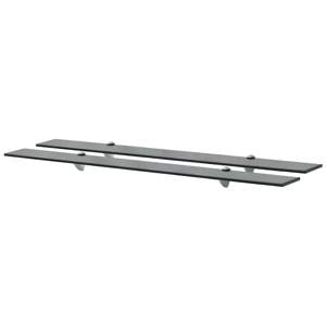 [3051533] Półki szklane, 2 szt., 100 x 20 cm, 8 mm