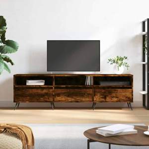 [831257] Szafka pod TV, przydymiony dąb, 150x30x44,5 cm