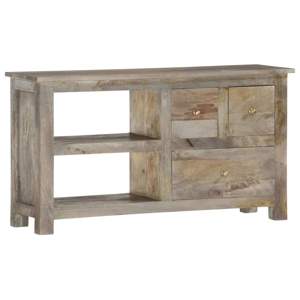 [286385] Szafka pod TV, 100x30x55 cm, lite drewno mango