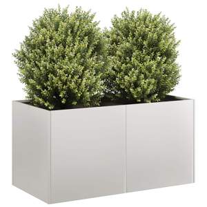 [860672] Doniczka 80x40x40 cm Stal nierdzewna