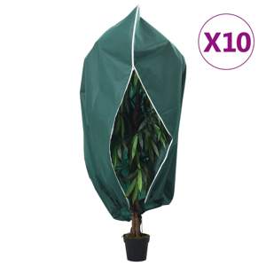[3203570] Kaptury ochronne z suwakiem, 10 szt., 70 g/m², 1,2x1,8 m