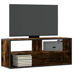 [848936] Szafka pod telewizor, przydymiony dąb, 100x31x39,5 cm