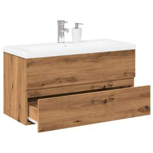 [3328926] Szafka z wbudowaną umywalką, dąb artisan
